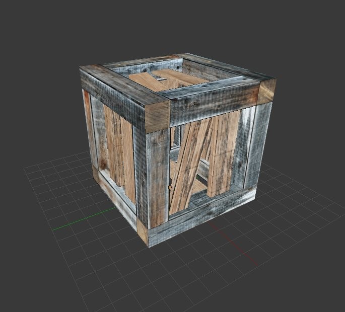Wooden Crate preview image 1